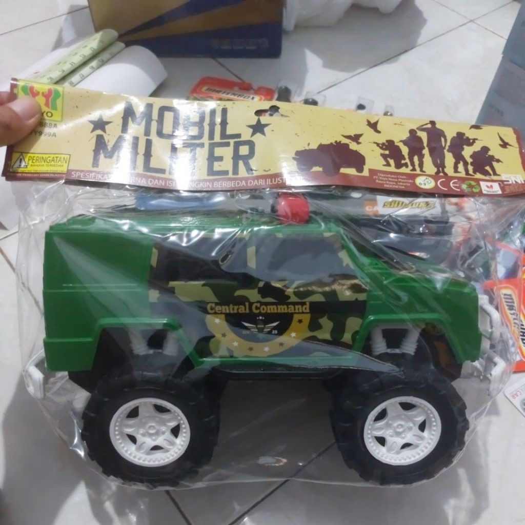 mainan mobil Jeep besar - Mainan Mobil Jeep Ditarik Tali Anak