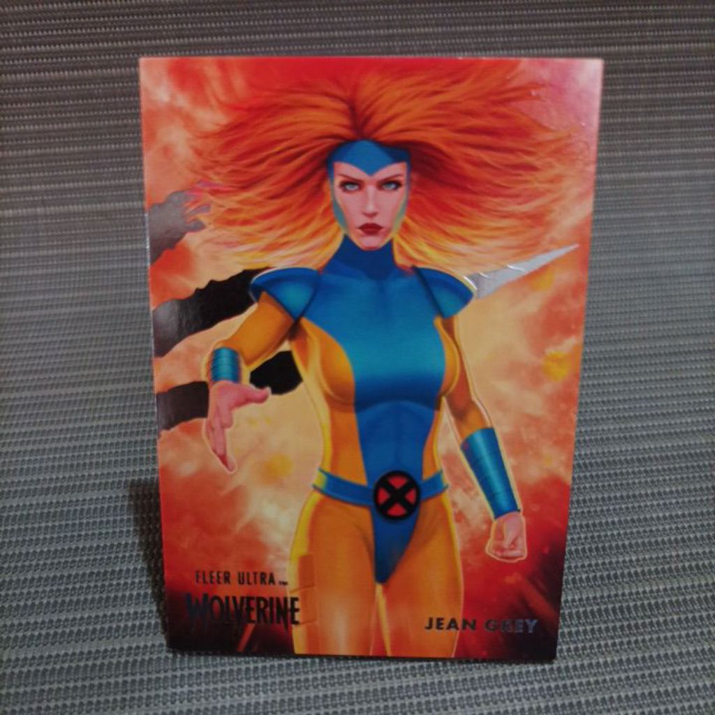 Fleer ultra wolverine 2022 jean grey (thick card)