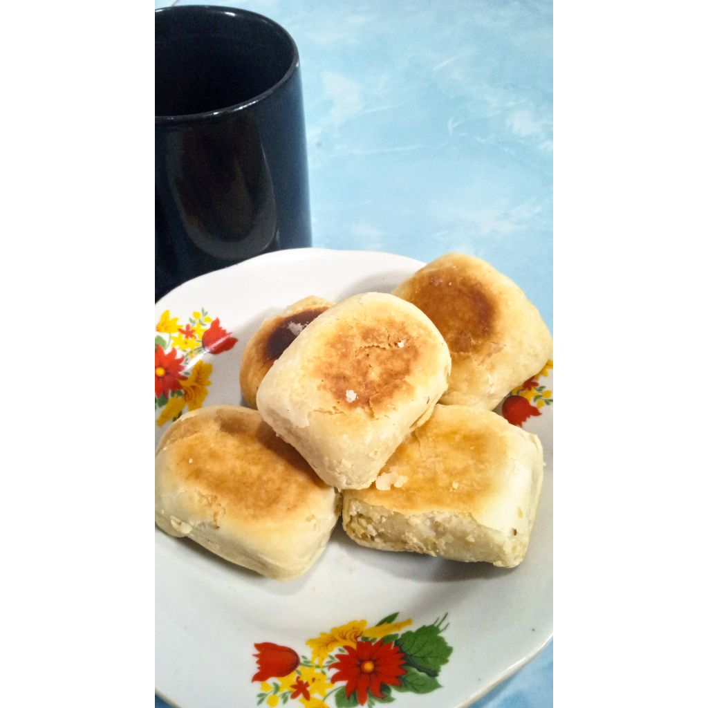 

Cemilan Oleh-oleh Bakpia / Laptopia Khas Tegal Rasa Kacang Hijau Coklat Isi 5pcs