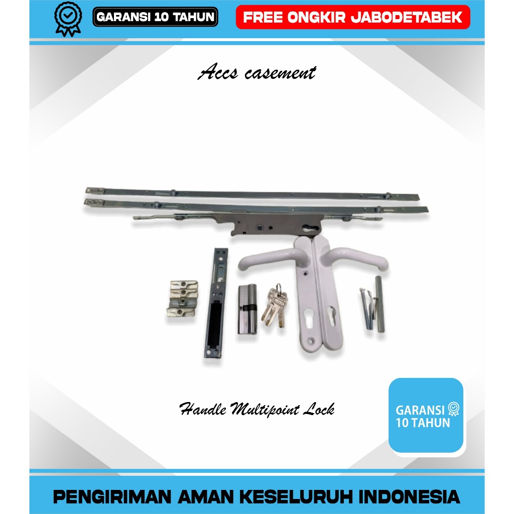 Handle Gagang Pintu UPVC Multipointlock