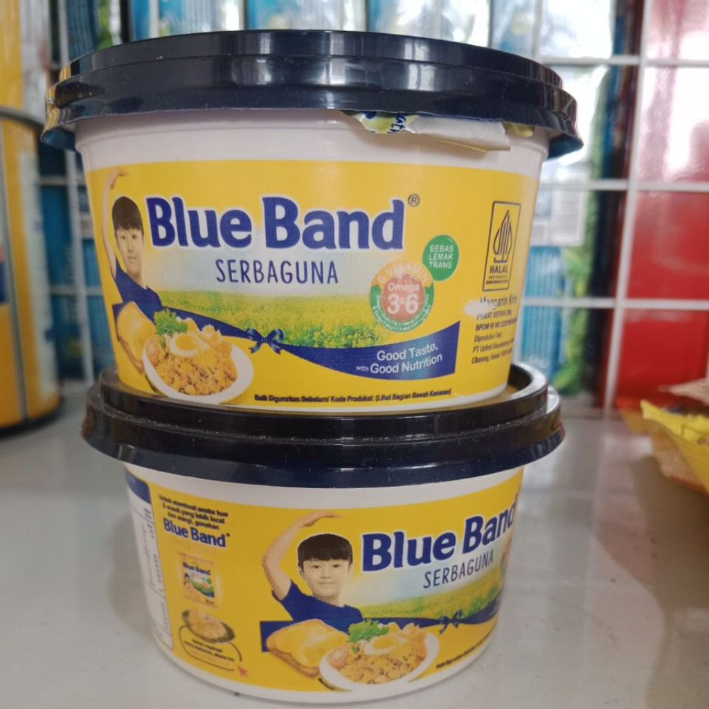 

mentega mangkok blue band 250gr