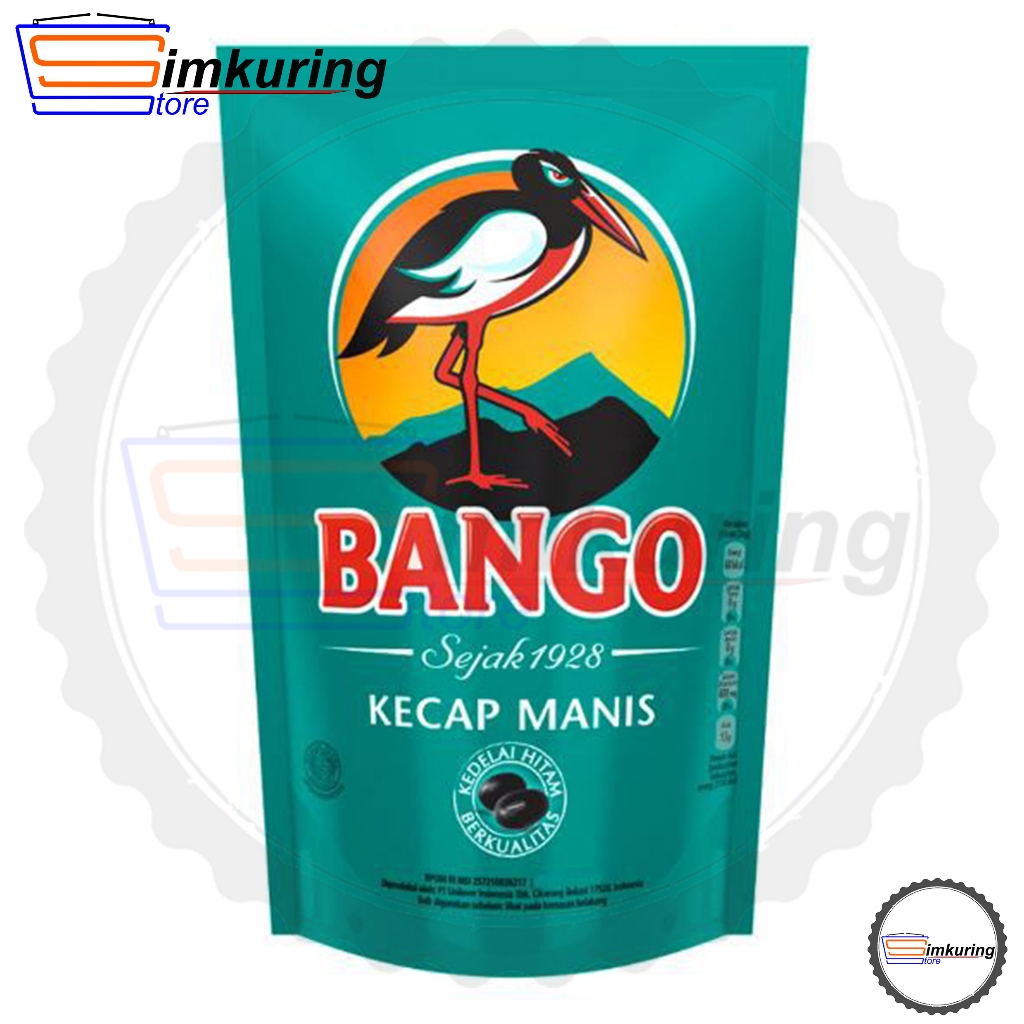 

Bango Kecap Manis Kemasan Refill 950g, 700g, 380g Isi Ulang 950g, 700g, 380g