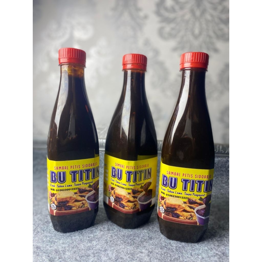 

SAMBAL PETIS BU TITIN BOTOL BESAR
