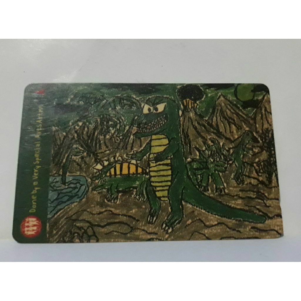 Kartu Dinosaurus Jadul