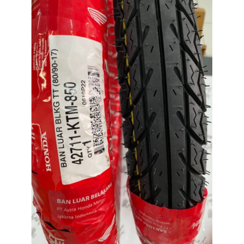 BAN LUAR BELAKANG 80/90-17 ALL BEBEK RING 17 KTM ORIGINAL FEDERAL AHM