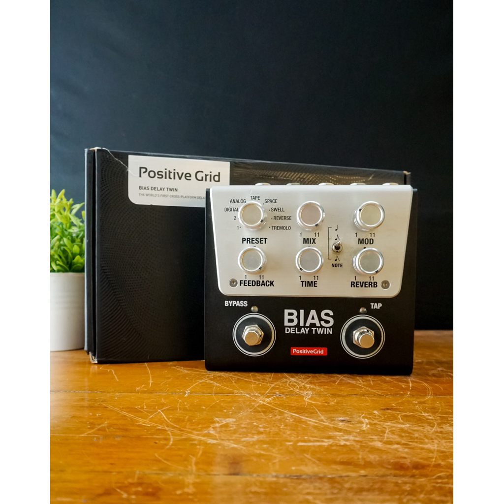 Positive Grid Bias Delay Twin Efek Gitar