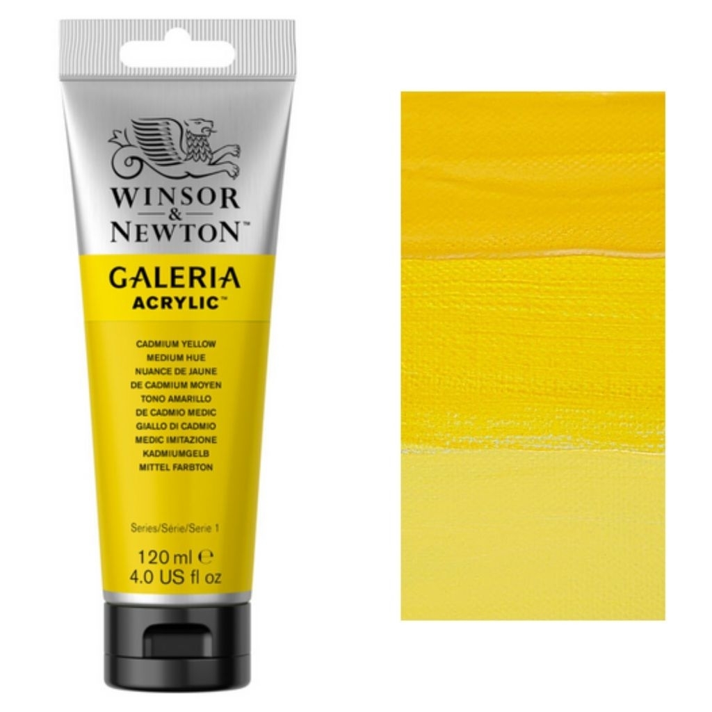 

GALERIA ACRYLIC 120 ML CADMIUM YELLOW MEDIUM HUE WINSOR & NEWTON