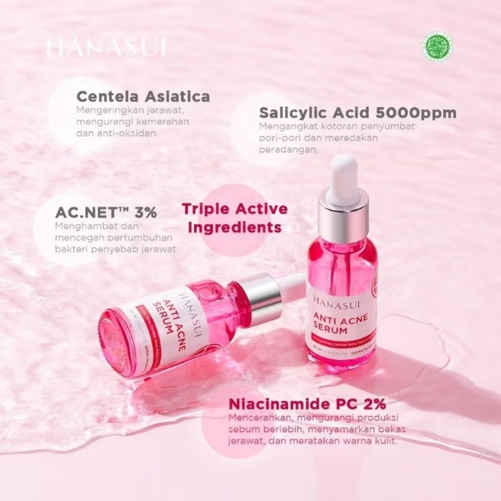 Anti Acne Pink Serum Hanasui