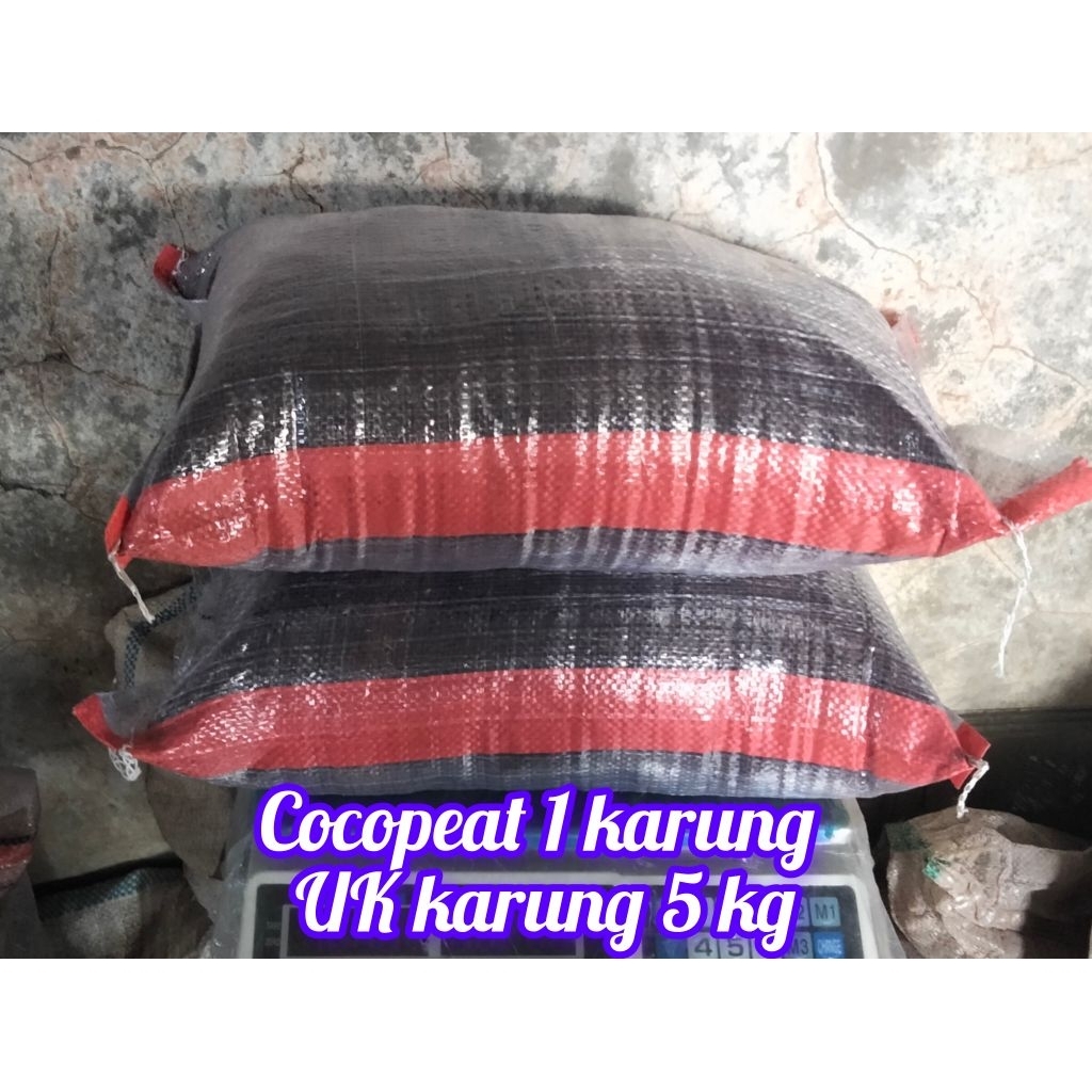 media cocopeat 1 karung UK karung 5 (low ec ) steril