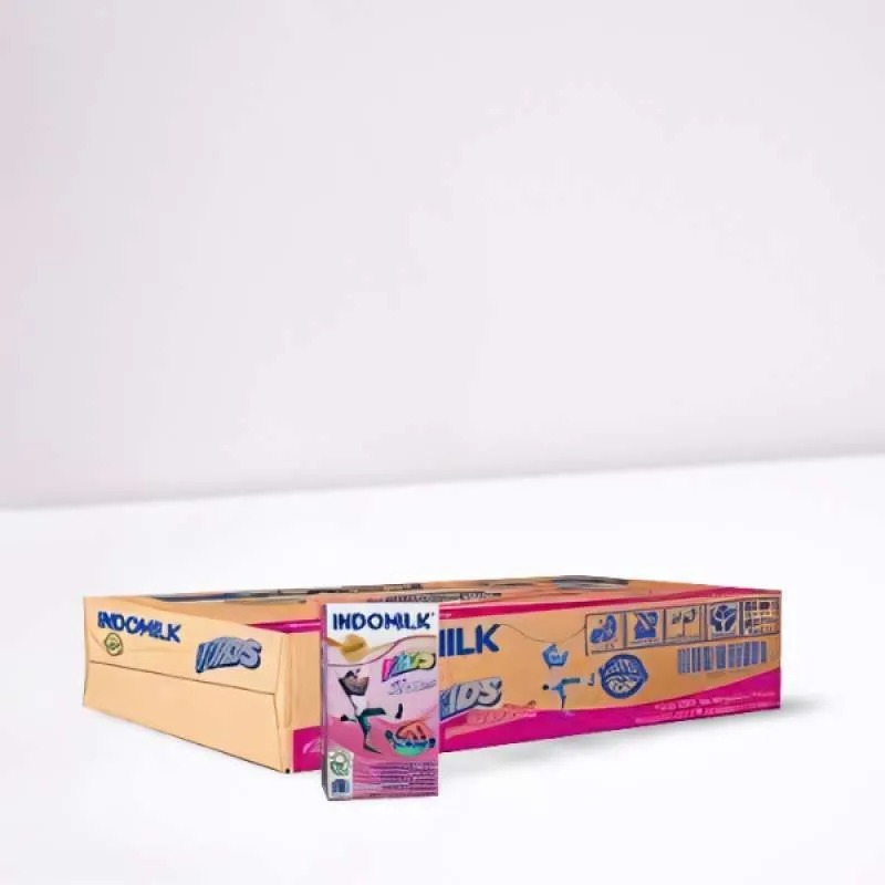 

INDOMILK KIDS STRAWBERRY 115ML DUS ISI 40 KOTAK