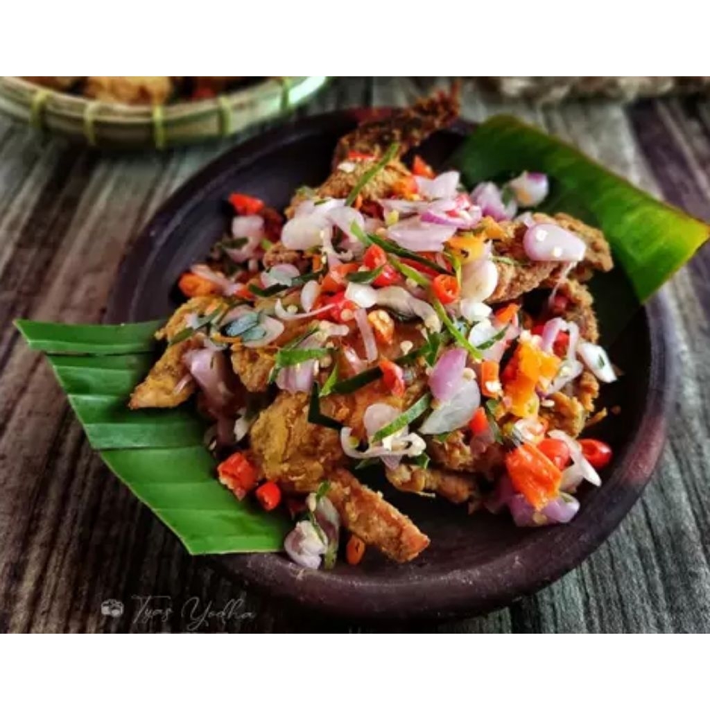 

[INSTANT]|MOMMY FALISHA|Ayam goreng Sambal Mattah 1/2 KILO|MAKANAN HALAL|