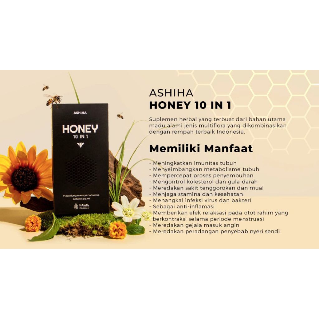 

MADU SULTAN ASHIHA HONEY 10 IN 1