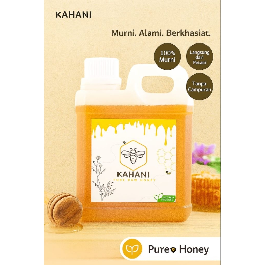 

Madu Randu Murni Kahani 500gr - 100% Alami, Asli, Tanpa Campuran Untuk Kesehatan