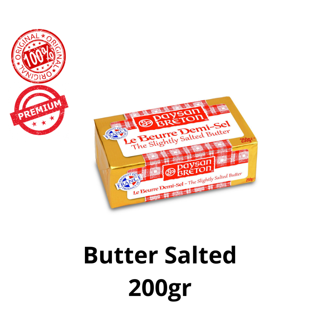 

PAYSAN BRETON BUTTER SALTED 200GR