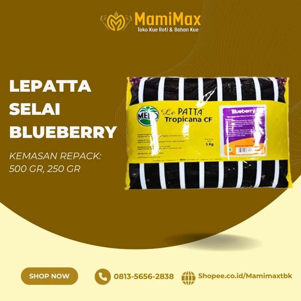

SELAI LEPATTA BLUEBERRY 500 GRAM, 250 GRAM