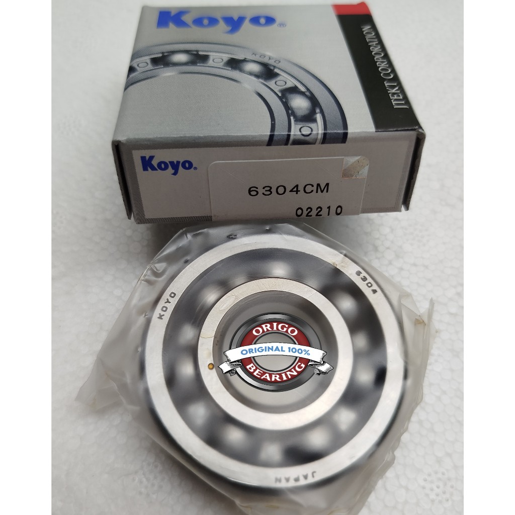 Bearing 6304 KOYO 6304CM Laher Kruk AS Sonic Kharisma Supra X Legenda Grand Astrea GL Pro GL Max Tig