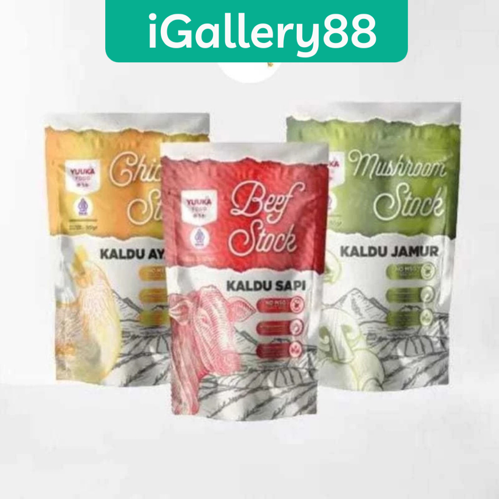 

Yuuka Food Kaldu Mpasi Non MSG Kaldu Sapi Ayam Jamur Kaldu Bayi Makanan MPASI