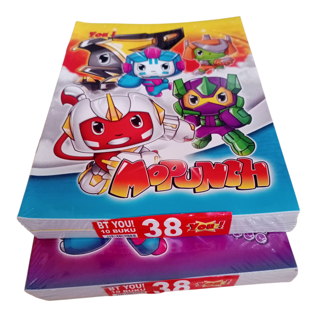 

BUKU TULIS YOU 38 LEMBAR BY KIKY 1 PAK 10PCS