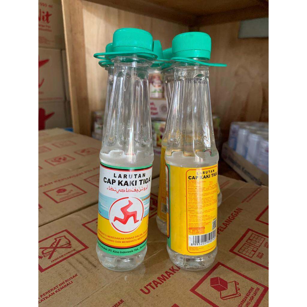 

LARUTAN BOTOL CAP KAKI TIGA ISI 6 BOTOL @200ML.