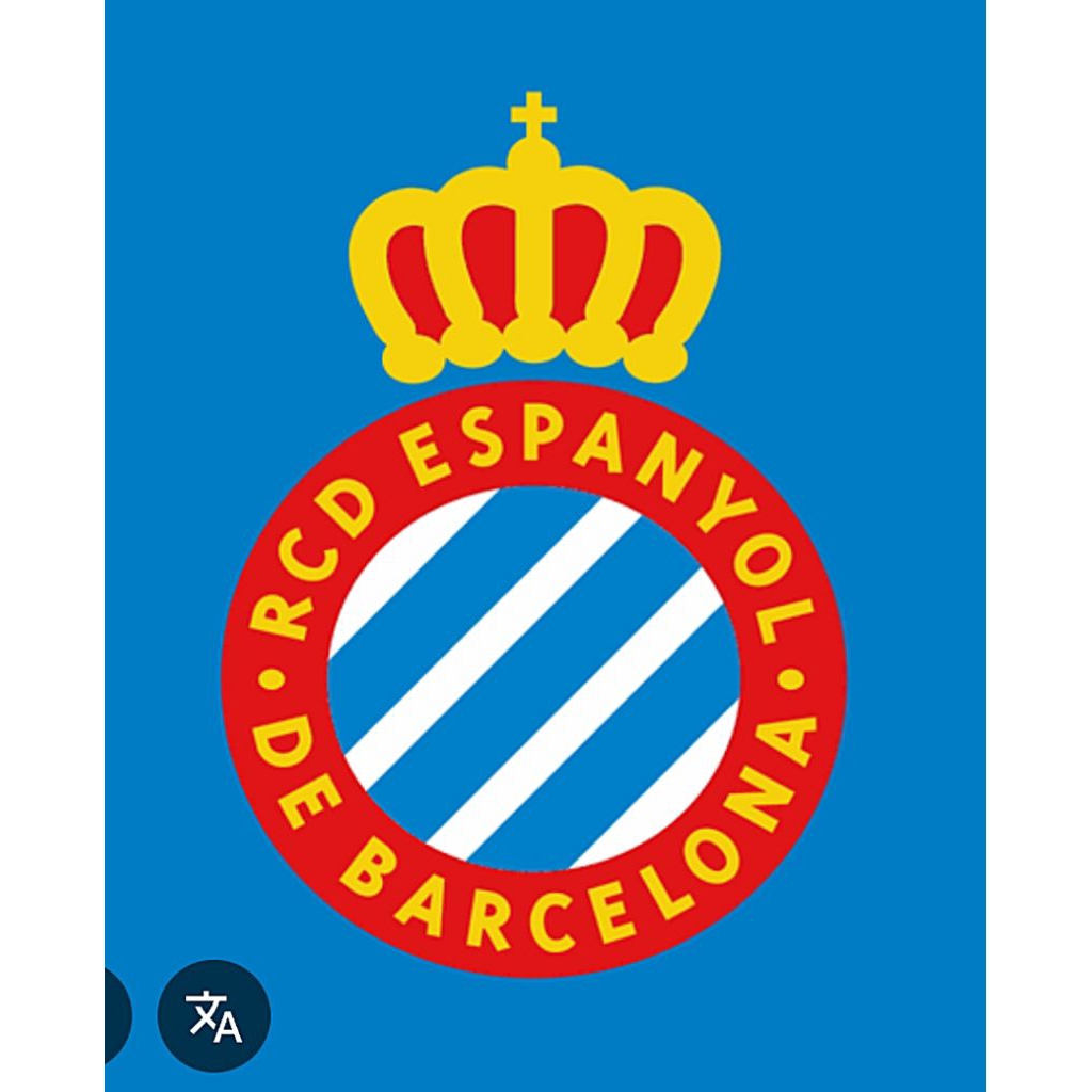 bordir patch Espanyol / Emblem club Espanyol / Logo Espanyol Bagus dan Rapi
