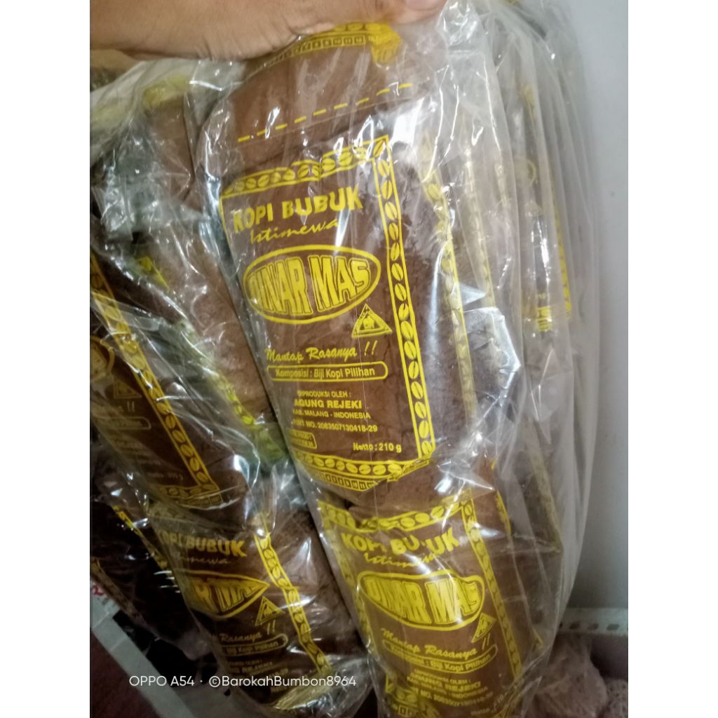 

kopi bubuk dinar(20pcs) 200gr