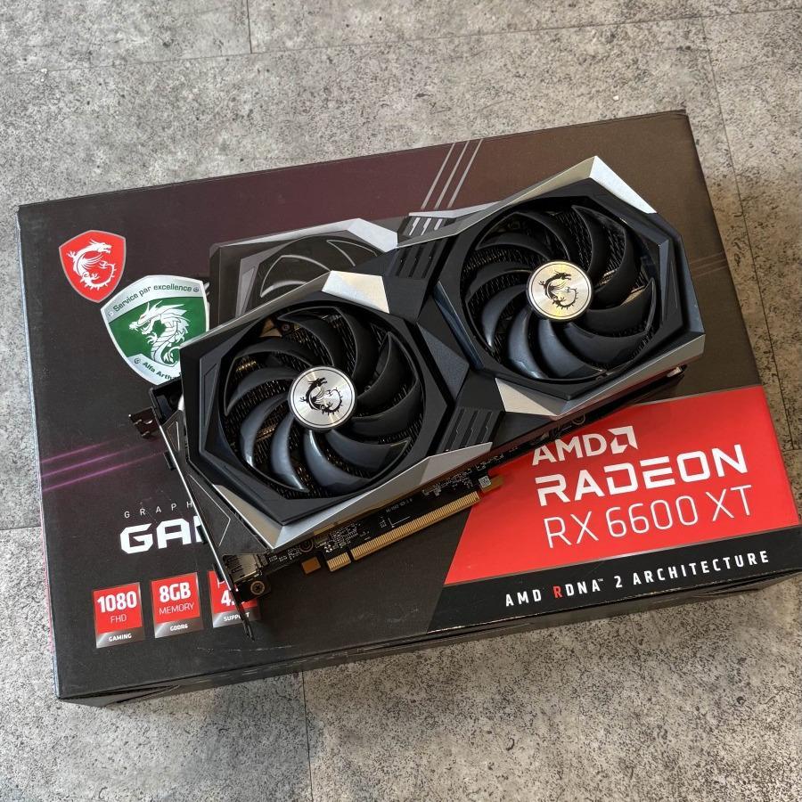 VGA RADEON RX 6600 XT / RX 6600 8GB GDDR6 RADEON GPU CARD