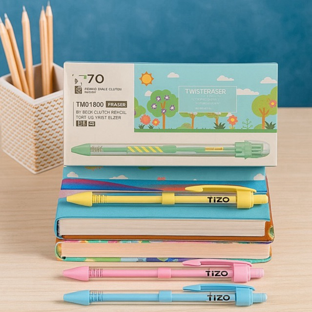 

Pensil Mekanik Tizo TM01800 + Rautan | Grip Nyaman (1Pcs)