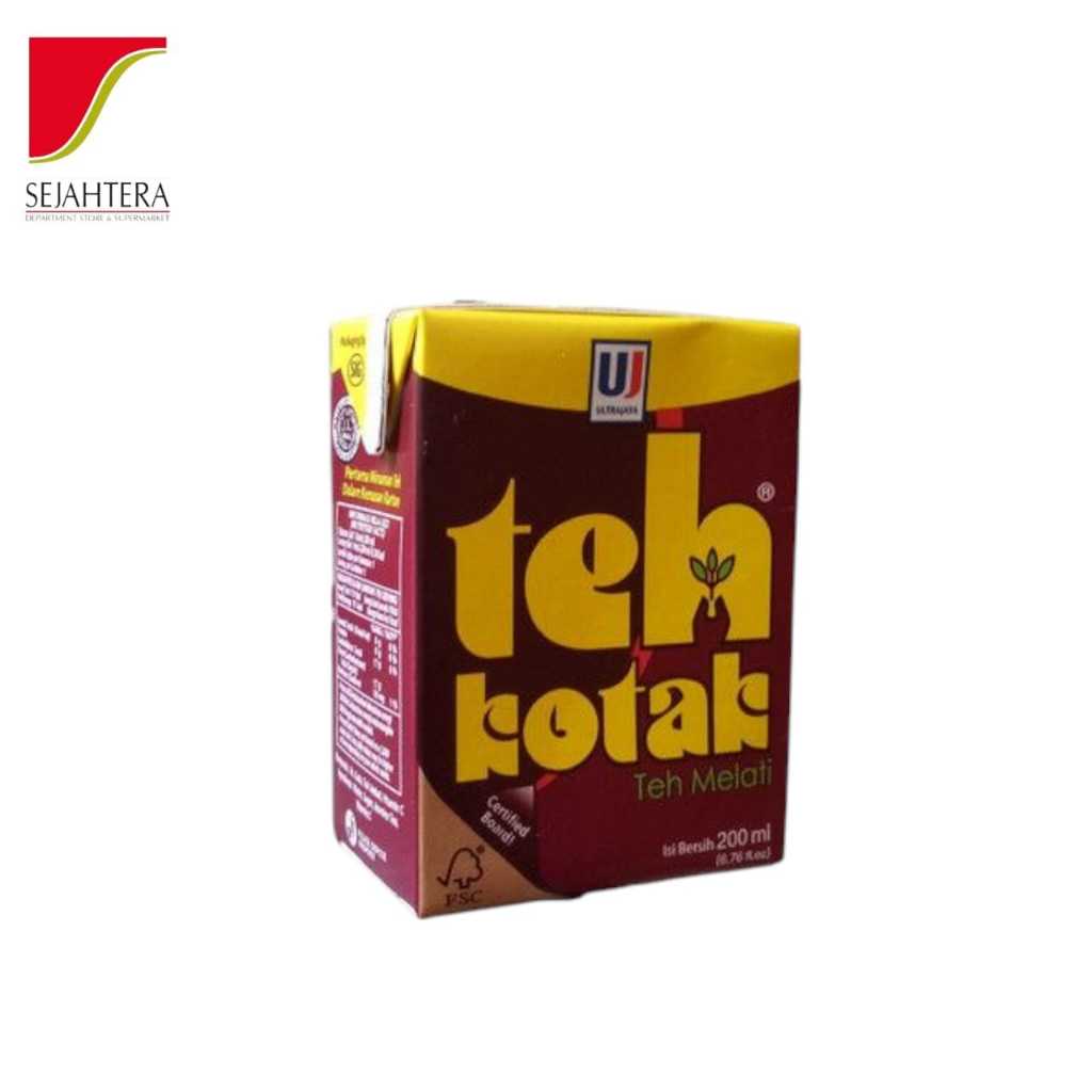 

Teh Kotak Ultra 200ml Box – Minuman Teh Melati Praktis & Menyegarkan