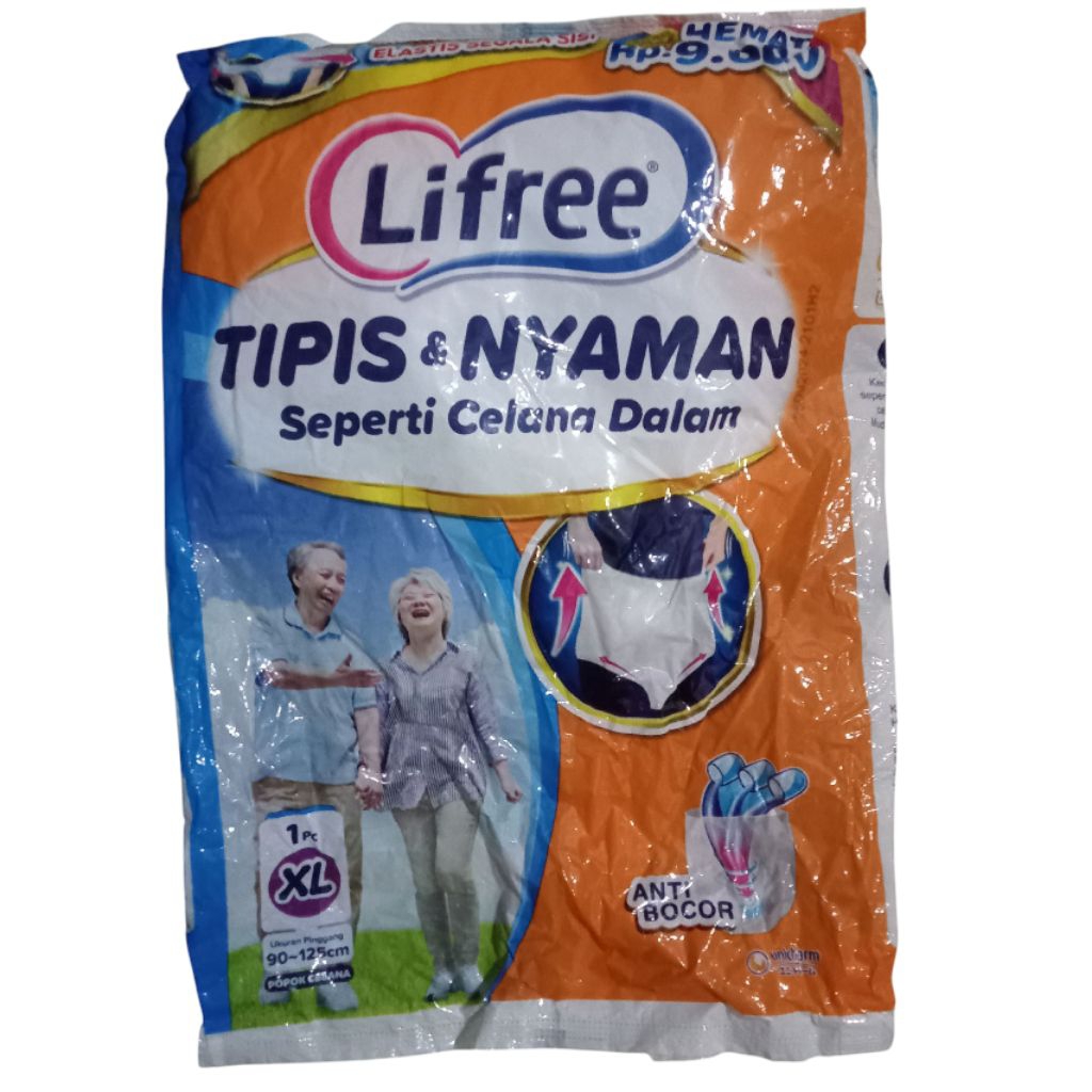 Popok Celana Lifree size XL