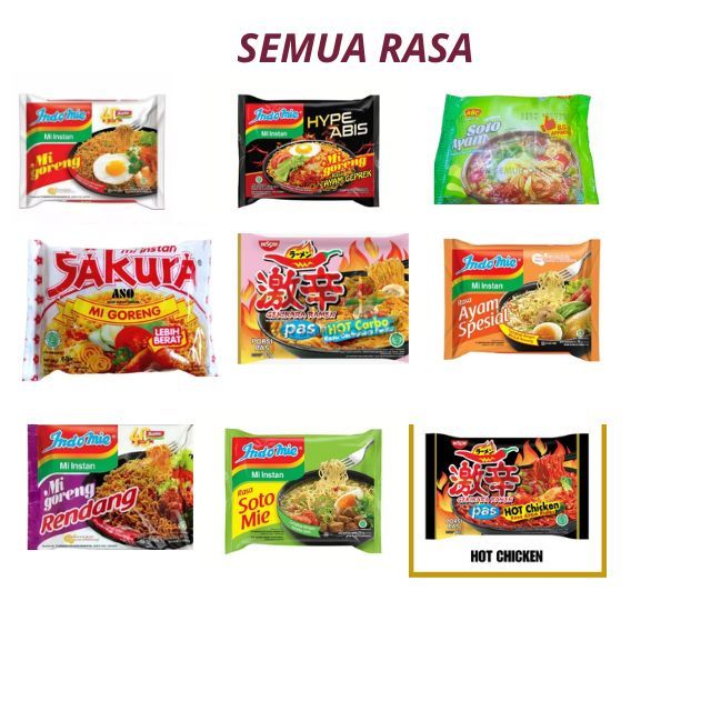 

INDOMIE INDOMI ALL VARIAN SEMUA RASA PROMO MURAH !!!
