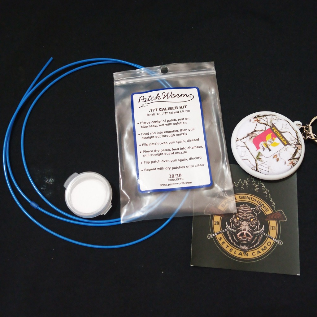 PATCHWORM CLEANING KIT CAL 177 / KAPAS PEMBERSIH LARAS (SC2684)