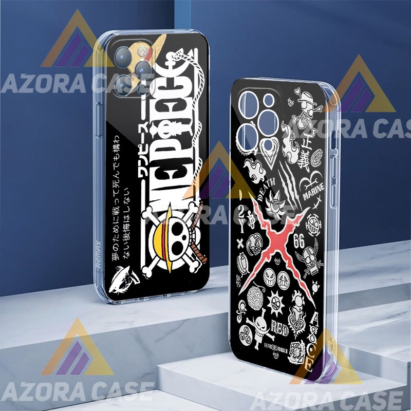 Softcase lentur Case MOTIF ONE PIECE Vivo Y21 Y21A Y21S Y21T Y33T Y33S Casing Vivo - Case Motif Logo