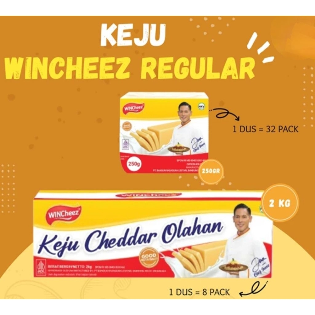 

KEJU WINCHEEZ REGULER 250GR 1 PAK ISI 8 PCS