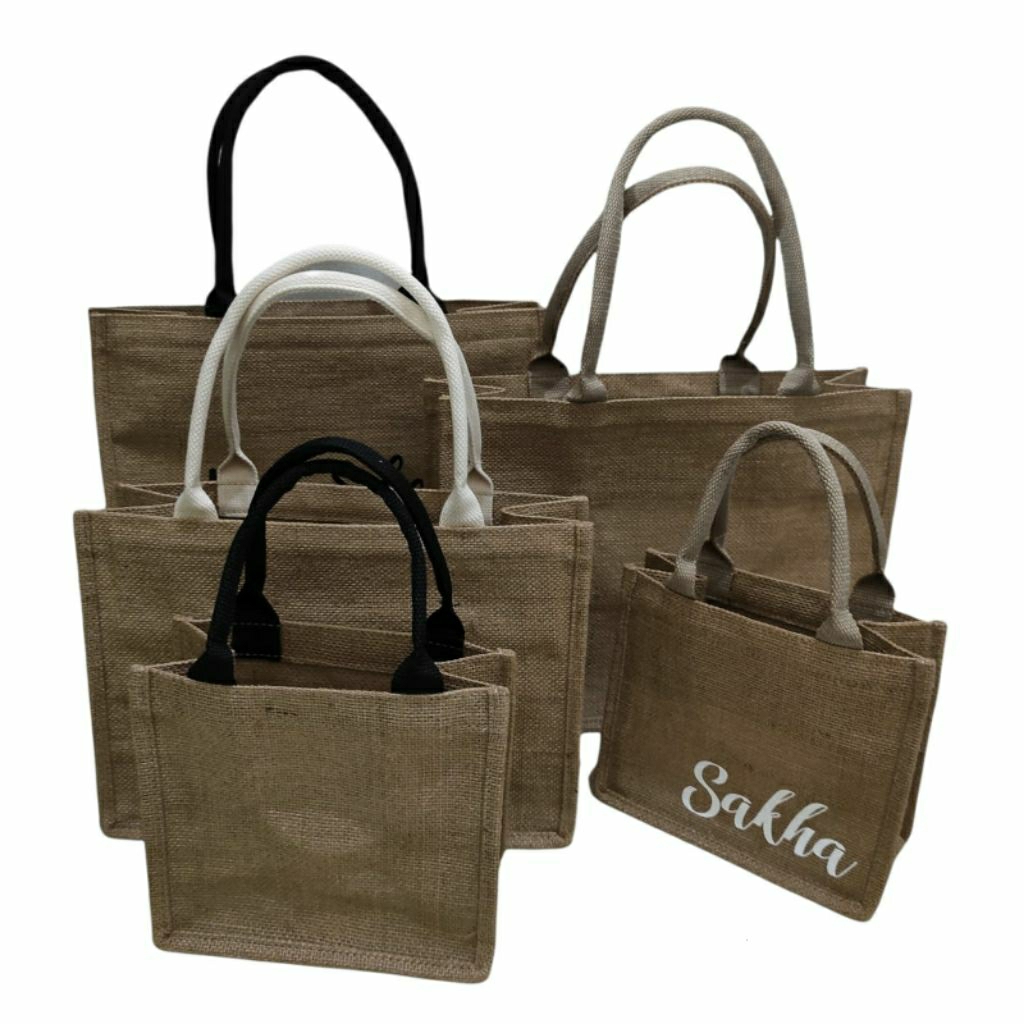 Jute Bag Tote Bag Tas Goni RESLETING Tas Laminasi Tas Hampers Tas Wanita