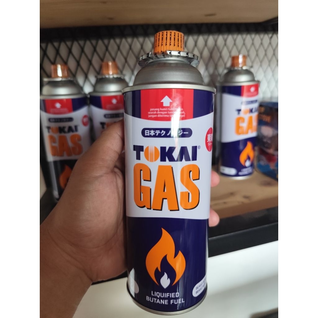 gas portable/gas kaleng/gas kompor portable/gas tokai