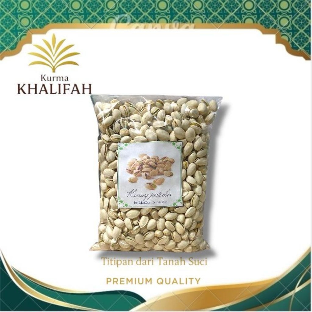 

Kacang Pistachio 1 Kg Salted | Kacang Fustuk Roasted | Kacang Pistachio