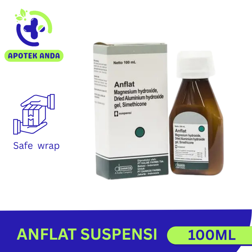 Anflat Sirup 100 ml (Obat Sakit Maag)