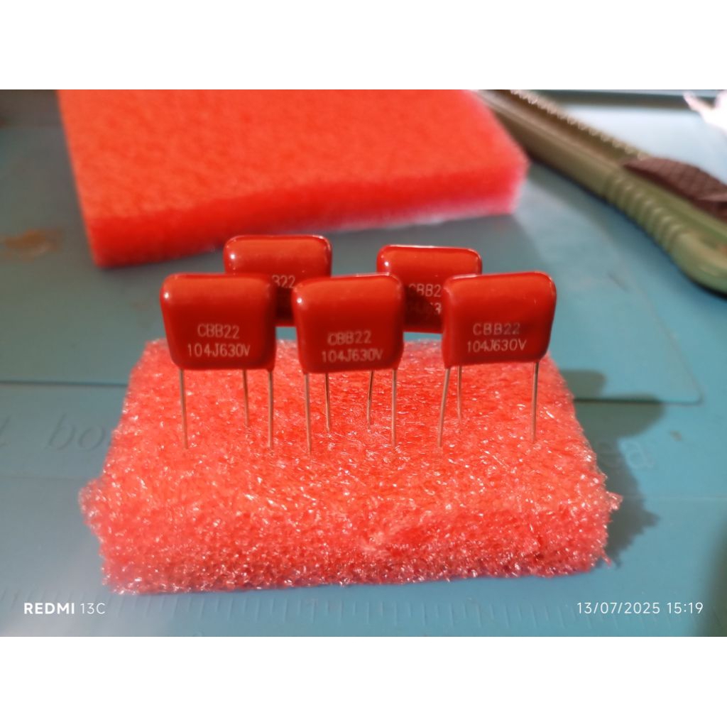 kapasitor Milar 104j 630v