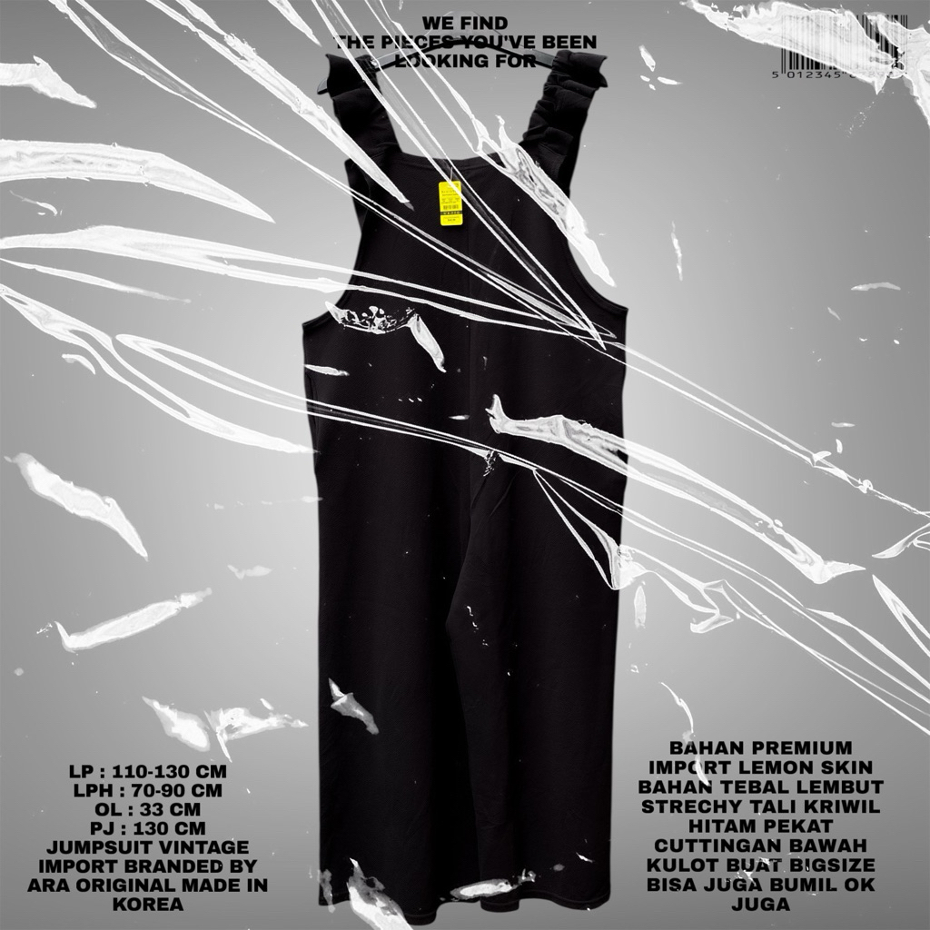 ARA ORIGINAL/JUMPSUIT IMPORT PREMIUM/KOREAN JUMPSUIT/JUMPSUIT KRIWIL/JP PRINCESS/JP KULOT/JUMPSUIT K