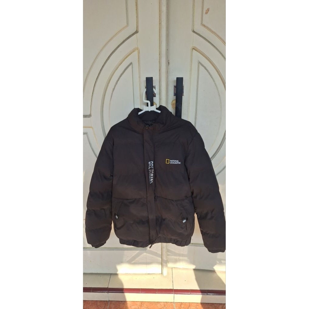 Jaket Bulu angsa (bulang) NatGeo (nasional geografic) fashion
