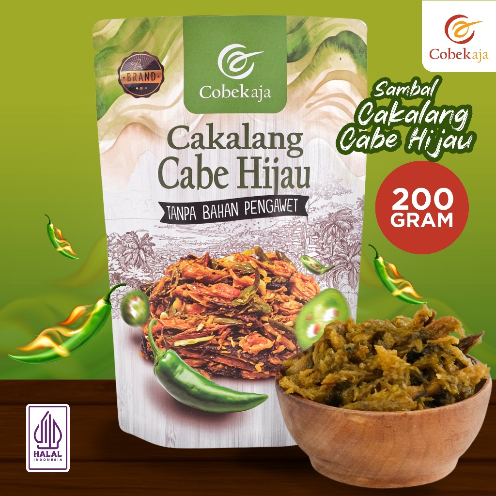 

Cobekaja - Sambal Cakalang Cabe Ijo 200 gram