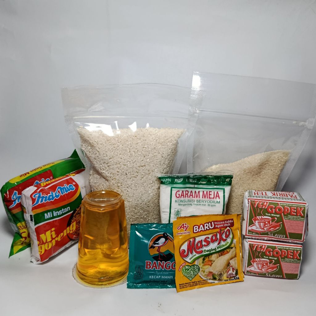 

Paket Sembako lengkap grosir || bonus tas