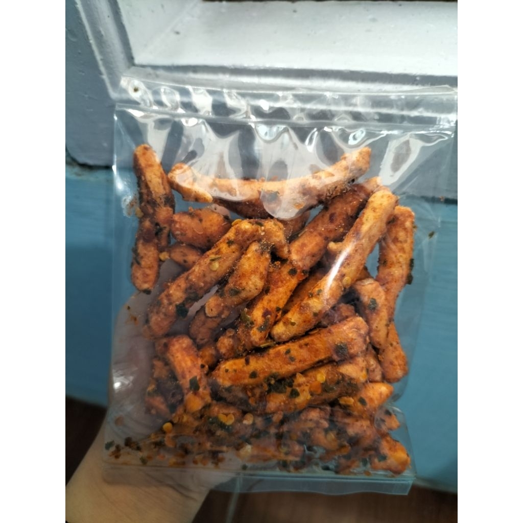 

basreng stik pedas cikruh daun jeruk