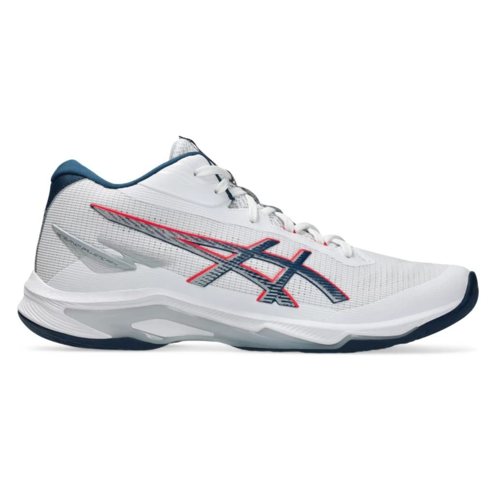 Asics Netburner FF 4 Mid - White/Mako Blue