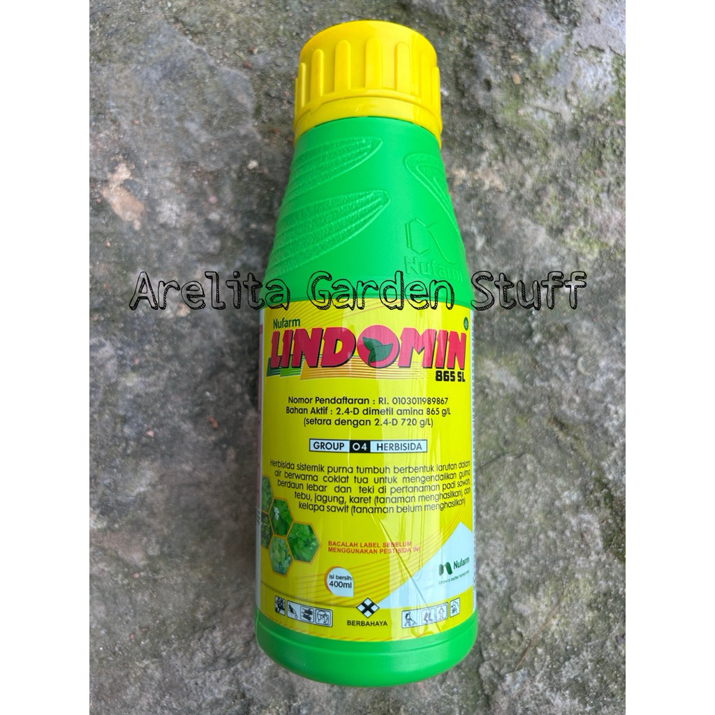 Racun Rumput / Herbisida Lindomin 865SL 400ml Herbisida selektif