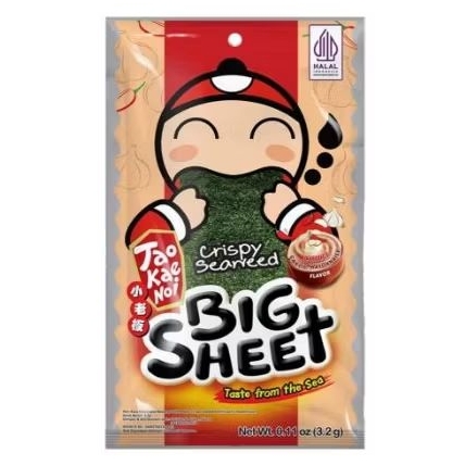 

TAO KEI NOI BIG SHEER SEAWED RASA BAWANG PEDAS RUMPUT LAIT