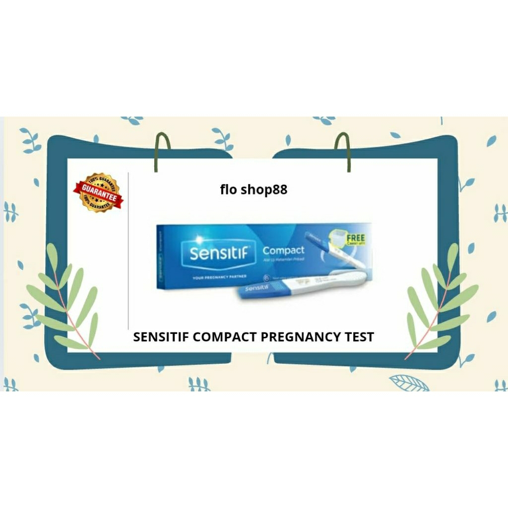 A - SENSITIF COMPACT TEST PACK / SENSITIF COMPACT TEST PACK KEHAMILAN / SENSITIF COMPACT TEST PACK K