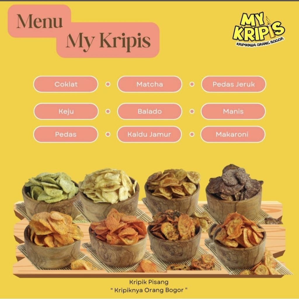 

Kripik pisang balado