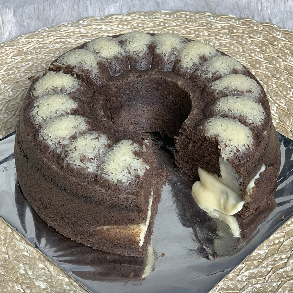 Bolu Ketan Hitam Keju Lumer Premium Butter uk 13/16/20/24 cm Homemade By Ramachef
