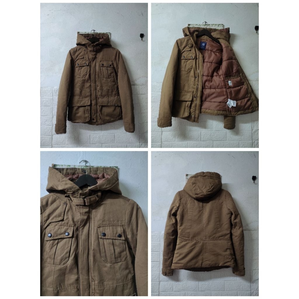 Jaket Parka Kanvas Remaja G-star Raw